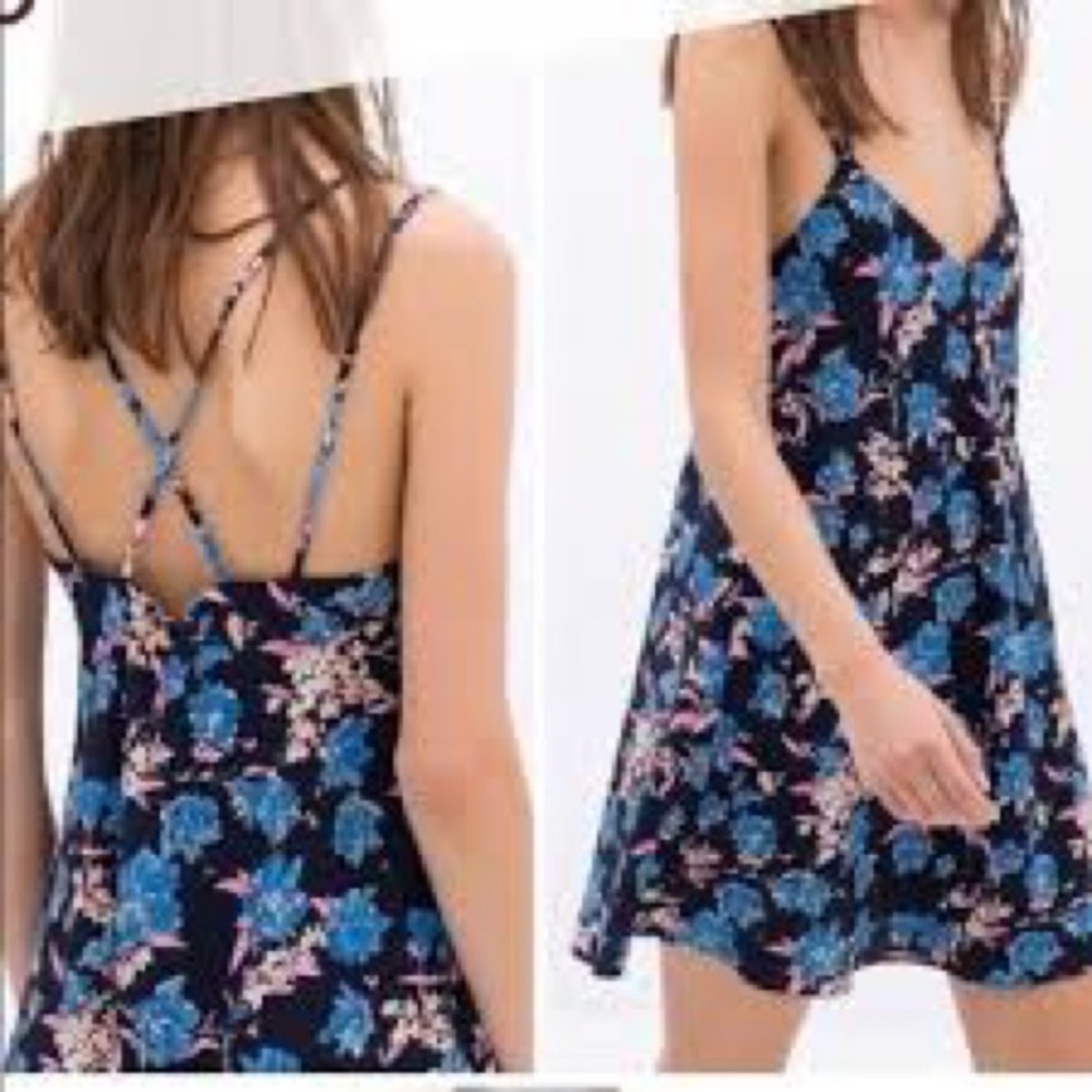 Zara Floral Mini Dress